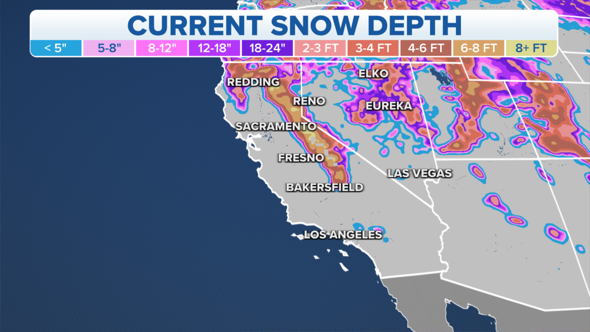 What California's excessive snow, rain mean for state's reservoirs